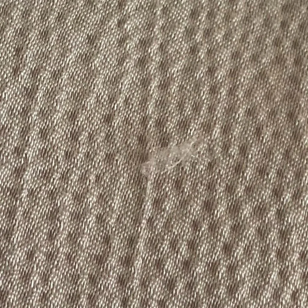 Free Press Metallic Zip-Up Bomber Jacket | Tan | Size M - Picture 10 of 11